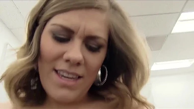 Собеседование превратилось в порно кастинг с куннилингусом и еблей раком