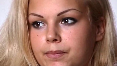 Вудман разговорил, осмотрел и смачно выеб перепуганную блондиночку в жопу